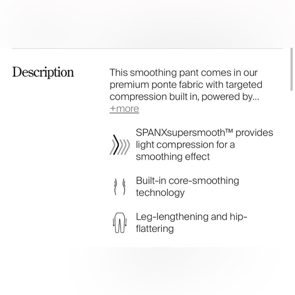 Spanx Ponte Wide Leg Pant - Picture 15 of 15